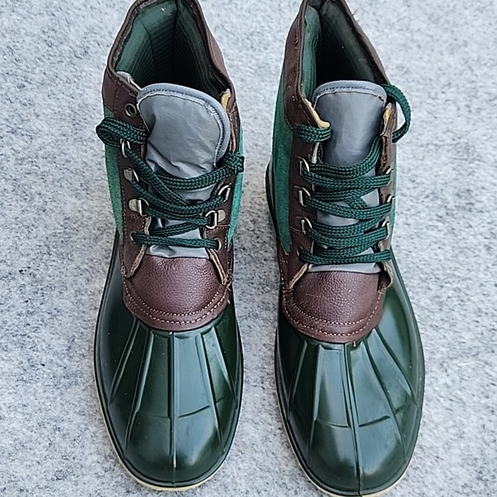 Loveson Duck Boot Mens 8 EU 42 Barn Rubber Ankle UK Boot Deadstock New Vintage - Picture 2 of 7